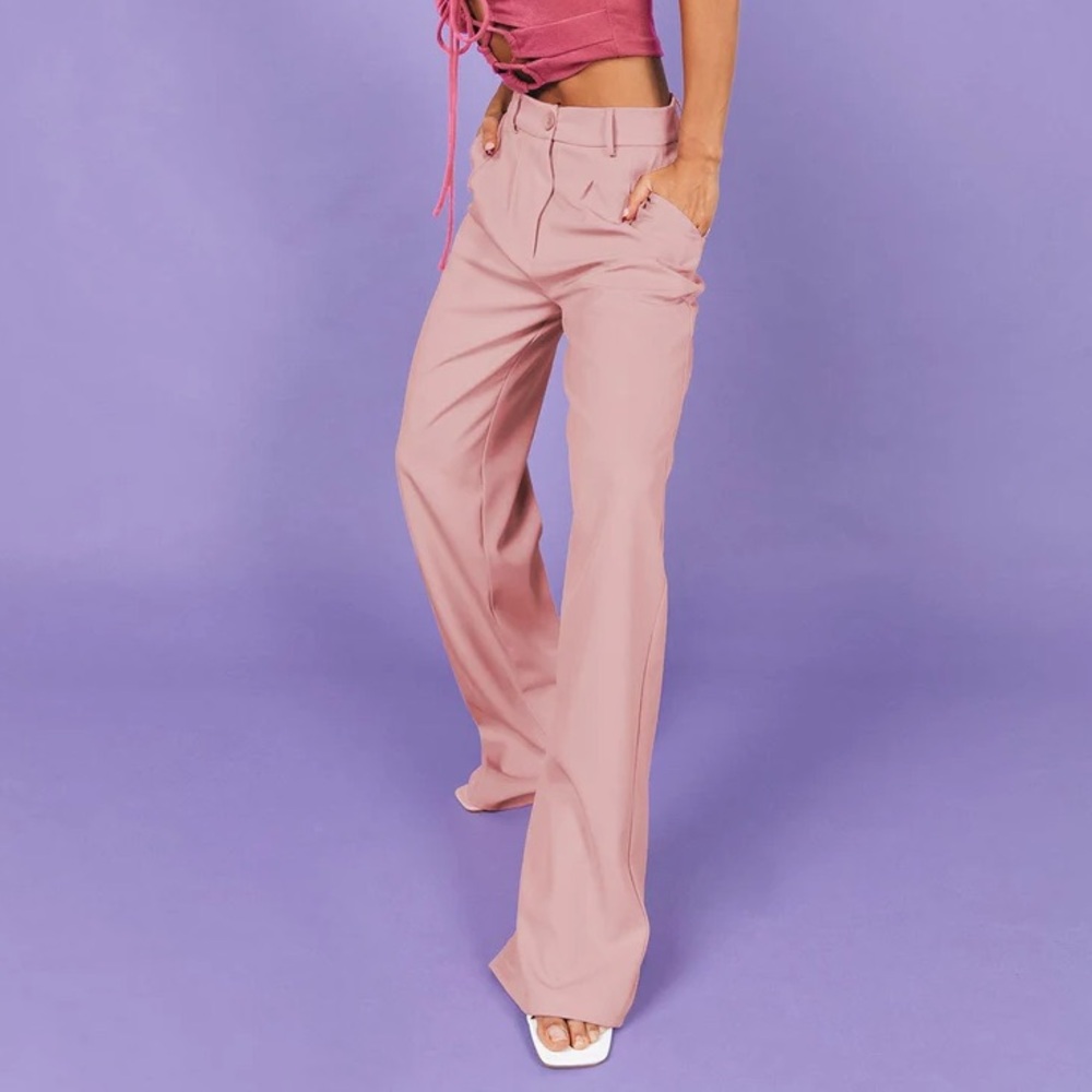 Princess Polly Archer Pants Pink